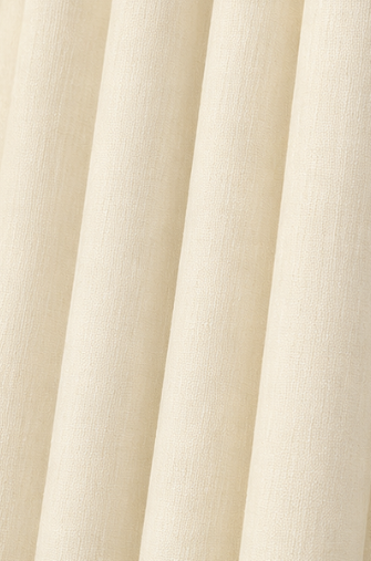 Maplehem Linen Ready Made Privacy Curtains – Pinch Pleat Unlined | Ivory, Light Gray & Sky Blue