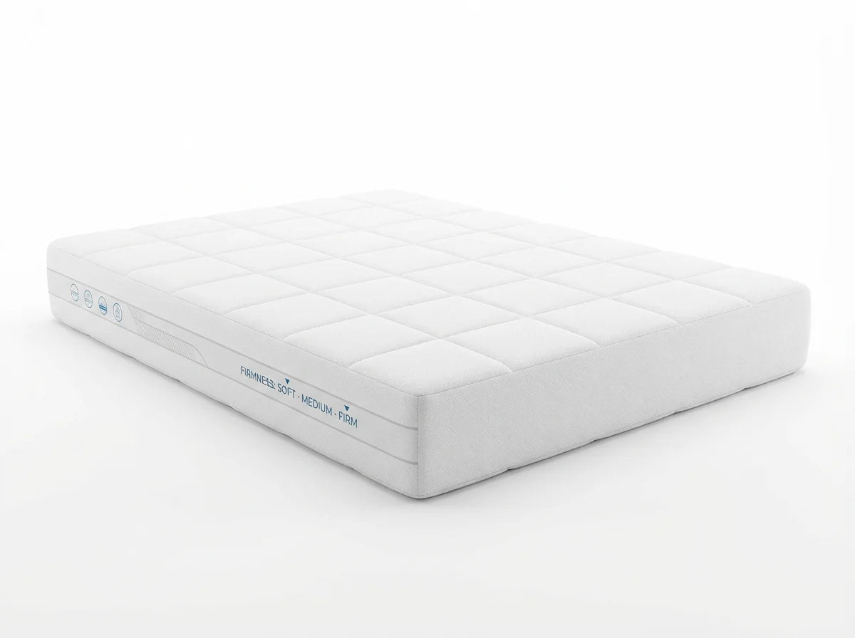 ComfortNest 10" Gel Memory Foam Mattress | Choose Your Firmness: Soft / Medium / Firm