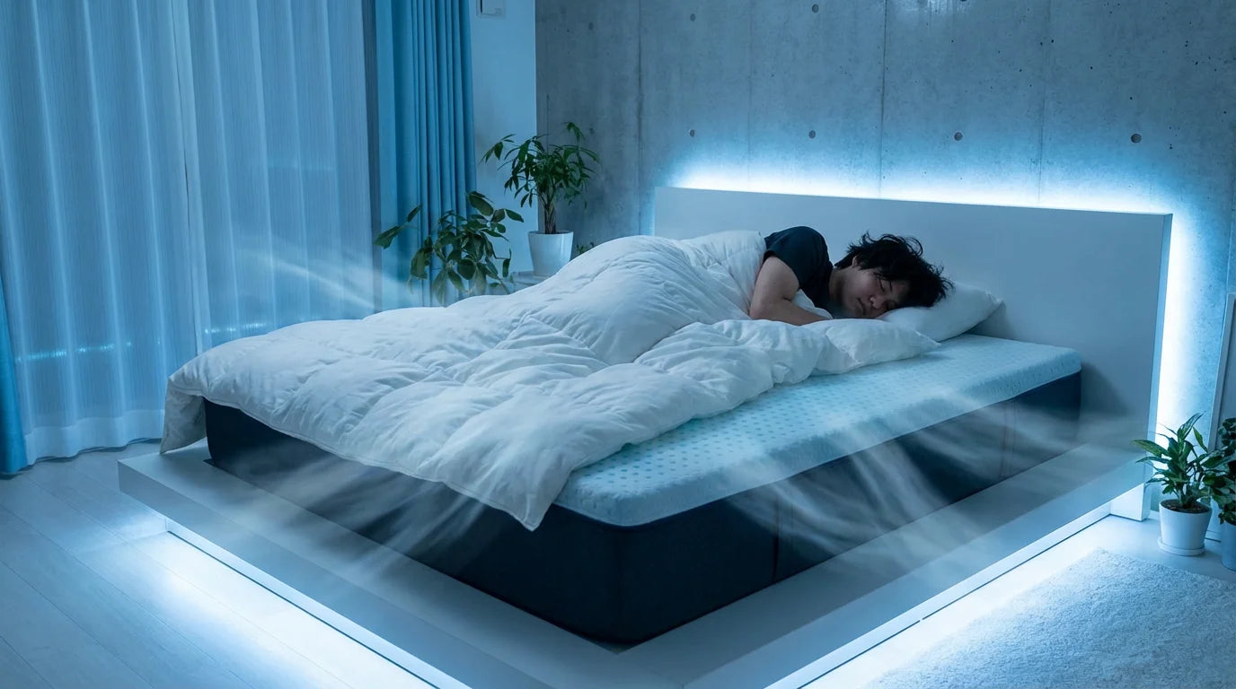 ComfortNest 10" Ventilated Gel Memory Foam Mattress | Open-Cell Cooling Technology