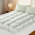 Bamboo Pillow Top Mattress Topper Cooling Breathable